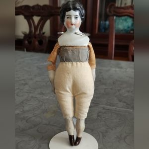 Antique China Head and Shoulder Doll Germany
